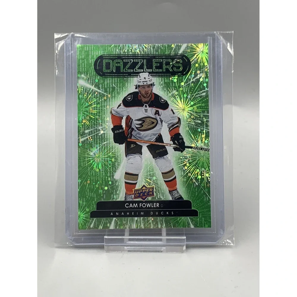 2022-23 Upper Deck Dazzlers Green #DZ-23 Cam Fowler‎ Anaheim Ducks Series 1